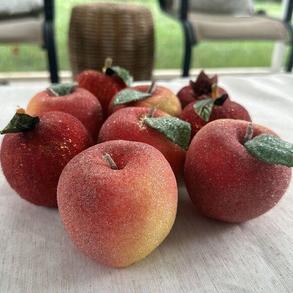 Pier 1 Faux Glazed Fruit Decor (9) - Picture 4 of 5